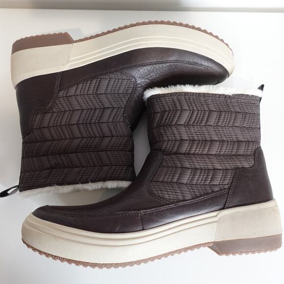 Merrell Haven Bluff Polar Brown Waterproof Booties size 10 - Picture 6 of 9